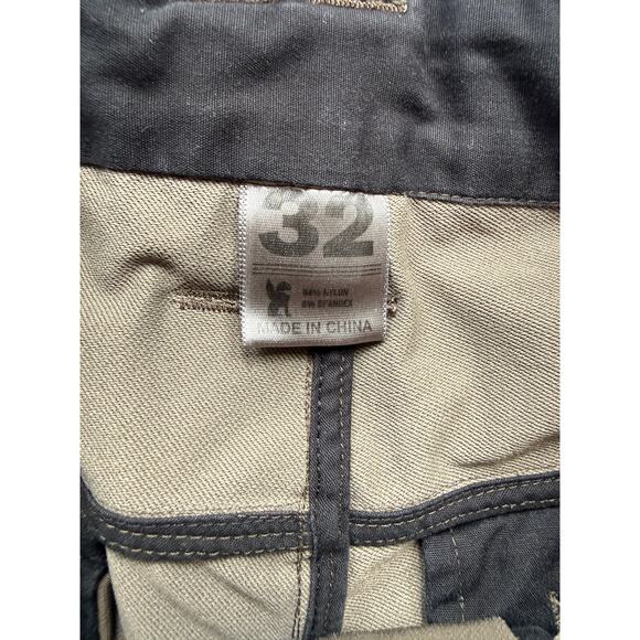 Chrome Industries Folsom Shorts 32 Olive Green Cycling Stretch Water Resistant - Picture 4 of 4